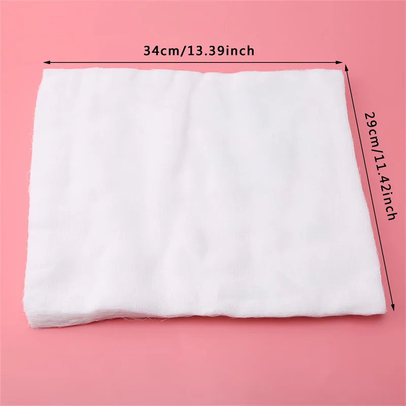 100 Pcs Soft Gauze Beauty Salon Face Mask Skin Management