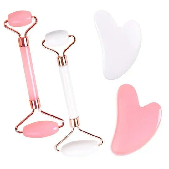 Facial Roller Pink Massager Wrinkle Tools