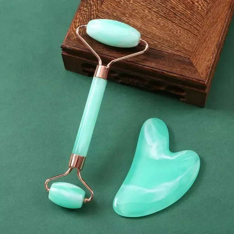 Facial Roller Pink Massager Wrinkle Tools