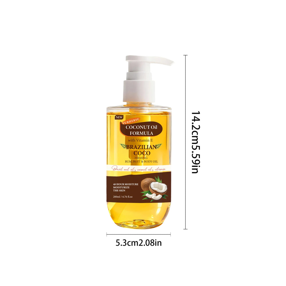Organic Coconut Oil for Skin, Improves Elasticity, Natural Body Butter Alternative
