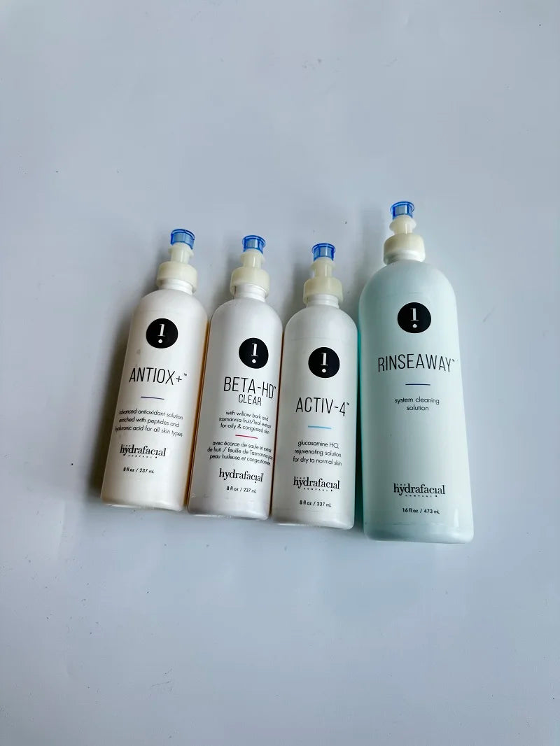 Luxurious Professional Facial Serums Cleansings Oxygens Solutions