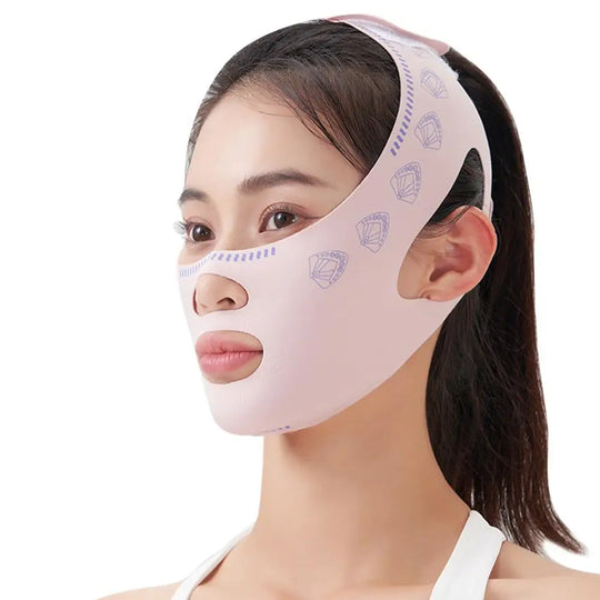 Chin Cheek Slimming Bandage V Shape Sleeping Mask