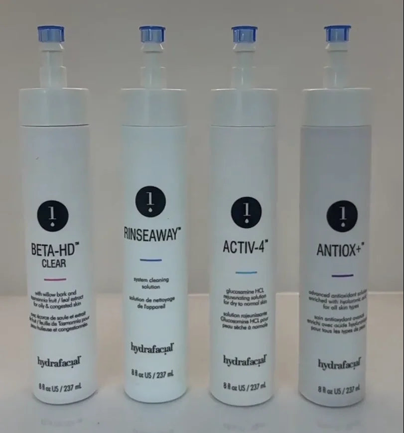 Luxurious Professional Facial Serums Cleansings Oxygens Solutions