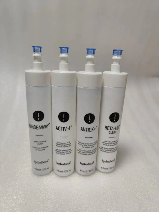 Luxurious Professional Facial Serums Cleansings Oxygens Solutions