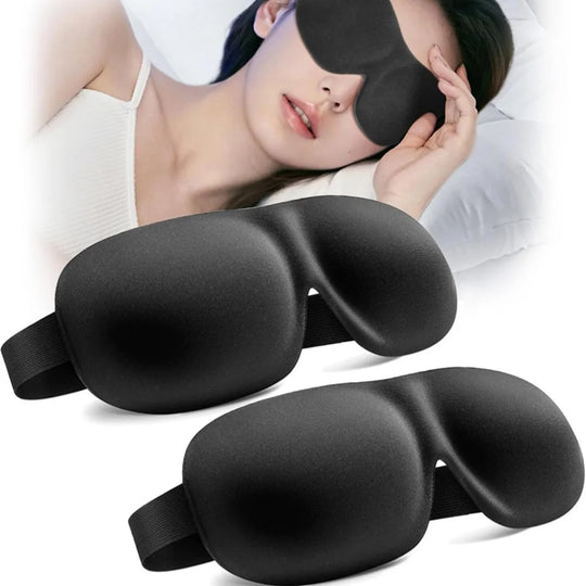 3D Sleep Mask Blindfold Sleeping Aid Soft Memory Foam