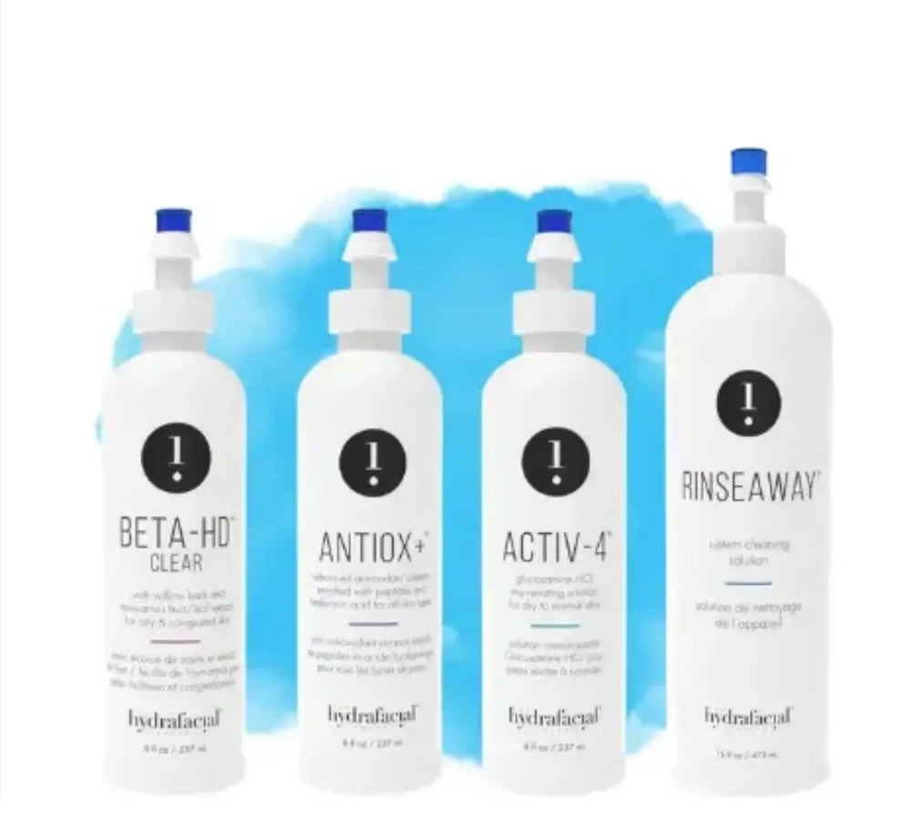 Luxurious Professional Facial Serums Cleansings Oxygens Solutions