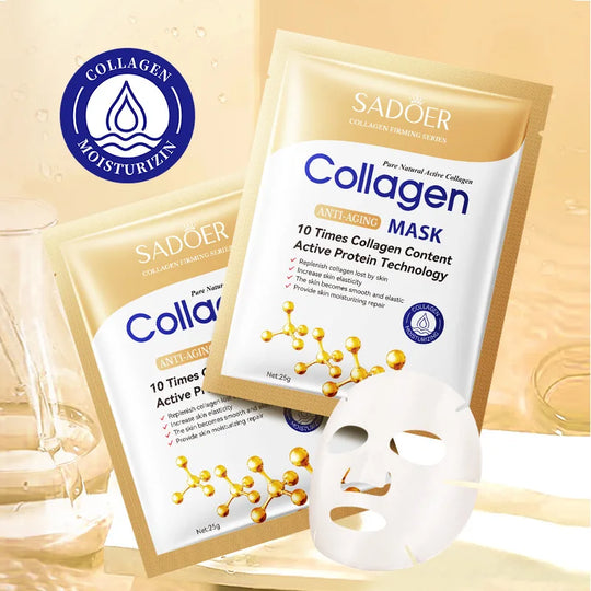 10pcs Anti-wrinkle Collagen Face Mask Skin Care