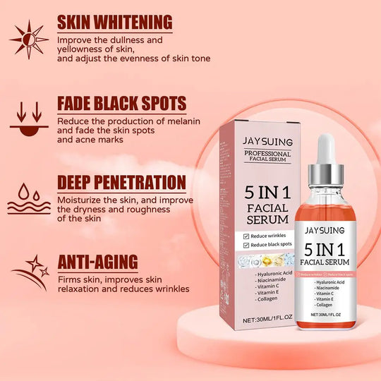 5 In 1 Fade fine lines Firming Face Serum Skin Care